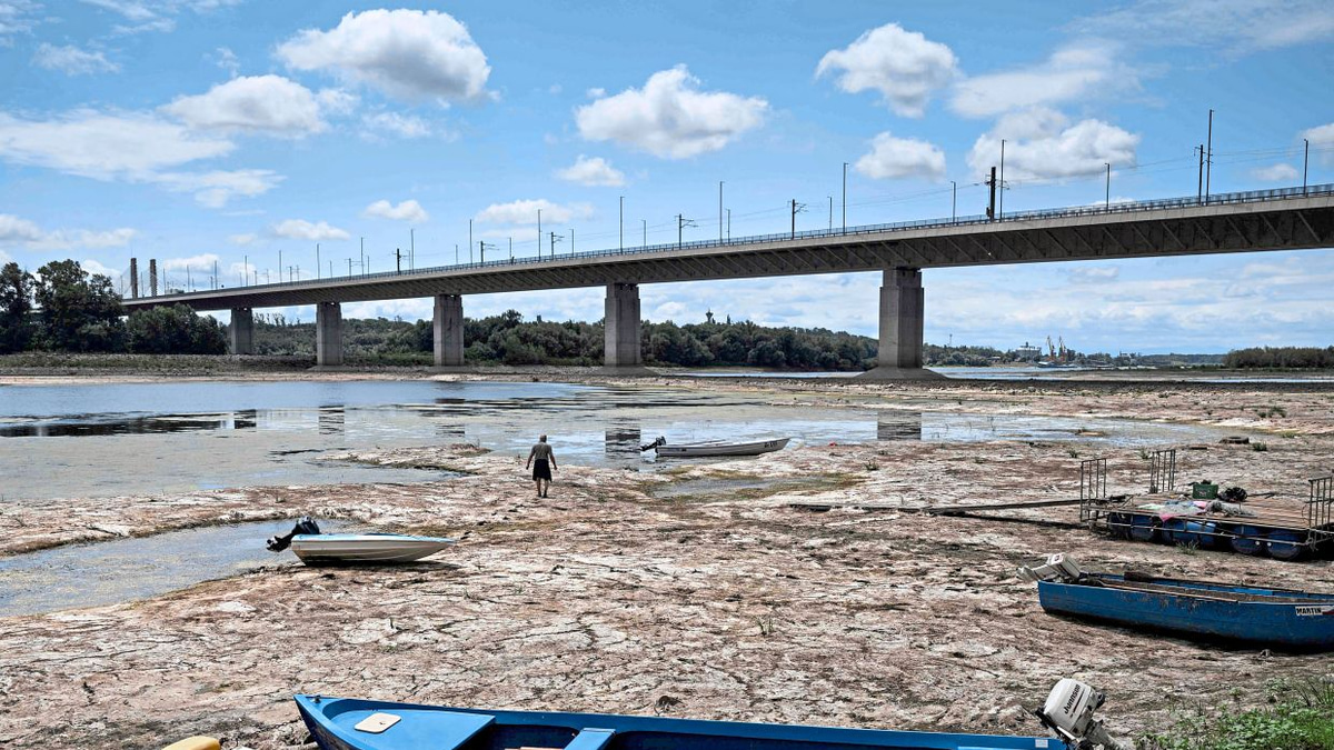 Europe's Danube hits record lows as drought tightens grip on the continent