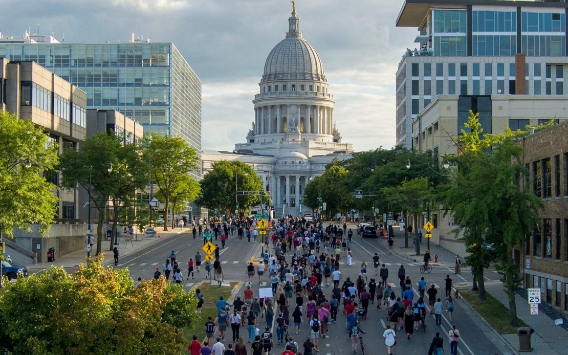 Wisconsin Police Shooting Triggers Protests as Video Emerges of Fatal Encounter