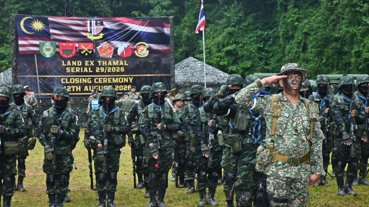 Malaysian and Thai Armies Deepen Defence Ties Through Joint Training Exercise in Gerik