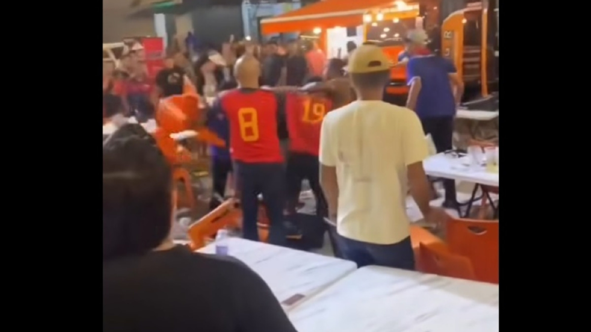 Dozen arrested in Johor Bahru after violence erupts at World Cup final viewing