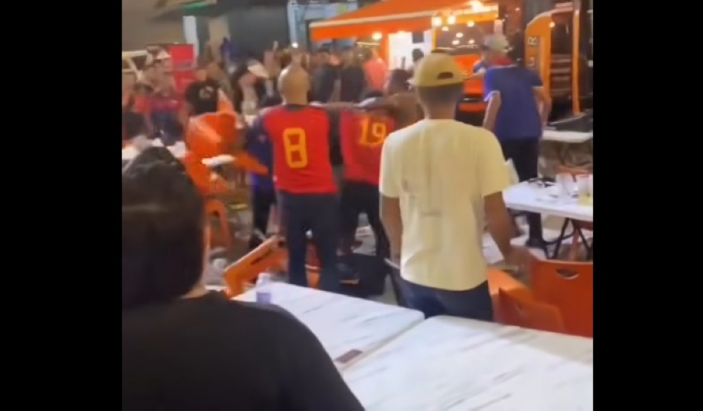 Dozen arrested in Johor Bahru after violence erupts at World Cup final viewing