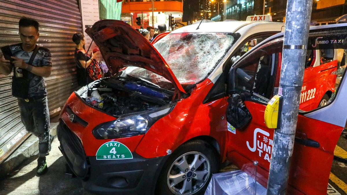 Hong Kong Woman Seeks Damages After Taxi Strikes Her During 2019 Protest