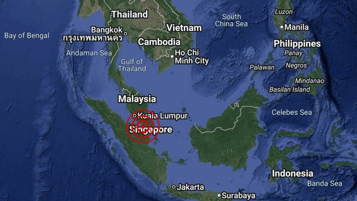 Moderate Tremor Strikes Off Johor Coast; No Tsunami Risk to Malaysia