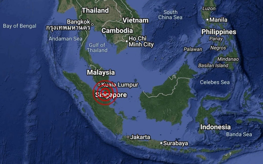 Moderate Tremor Strikes Off Johor Coast; No Tsunami Risk to Malaysia