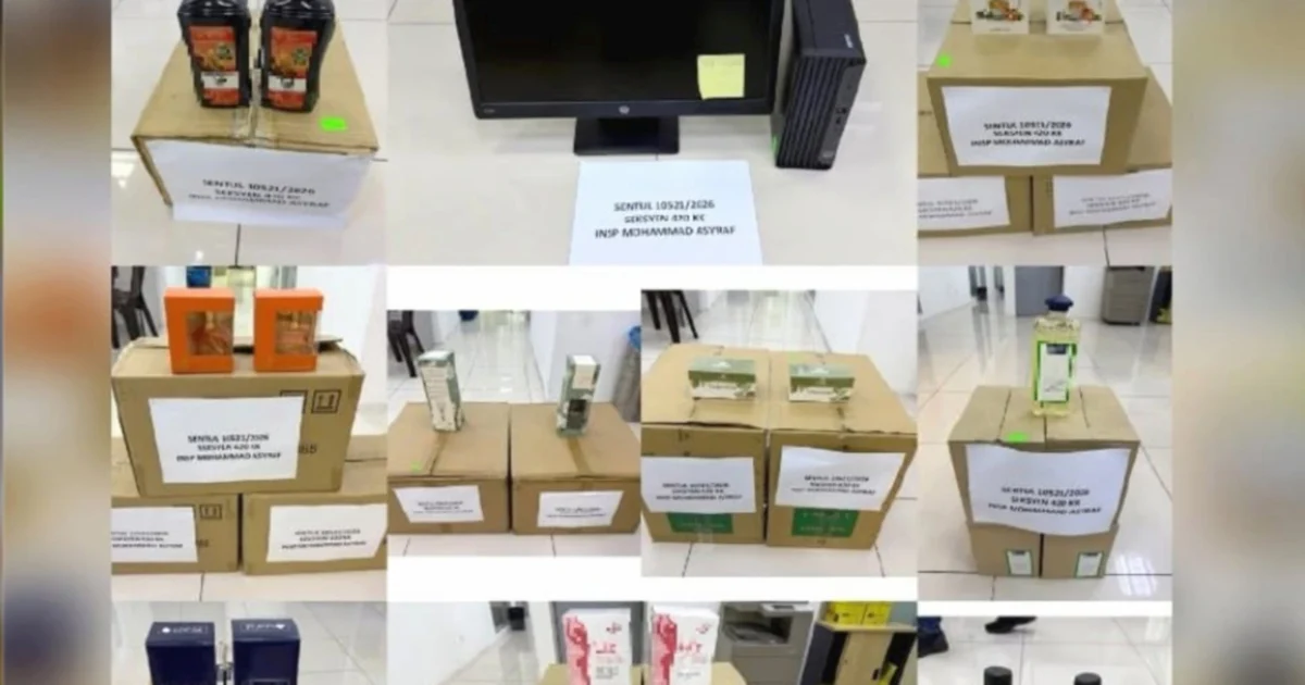 Police Bust Perfume Investment Scam Ring at KL Eco City