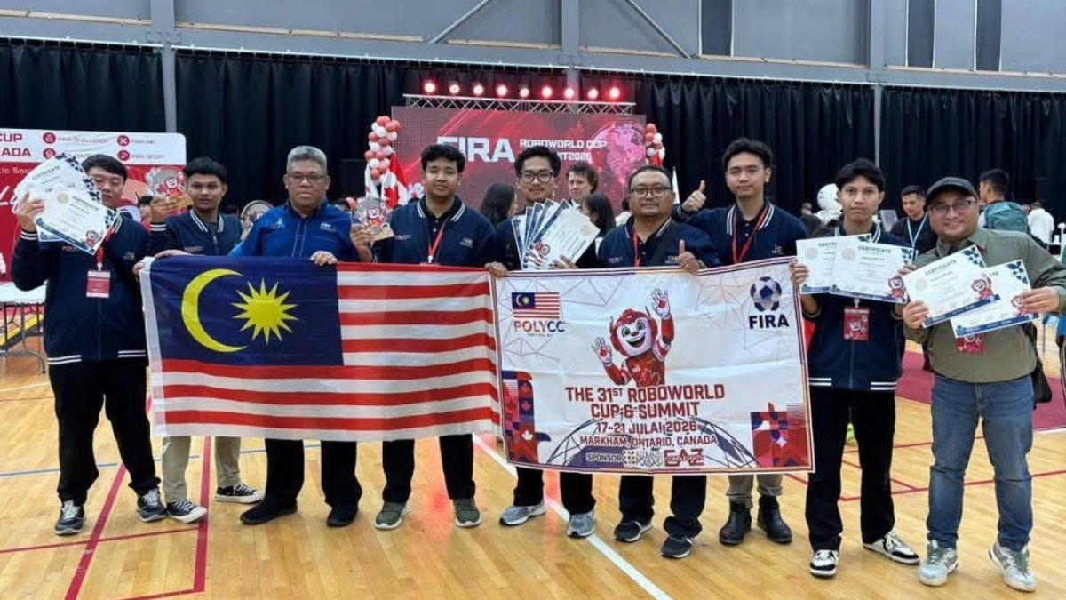 Malaysia's POLYCC Teams Secure 14 Medals at International Robotics Championship in Canada