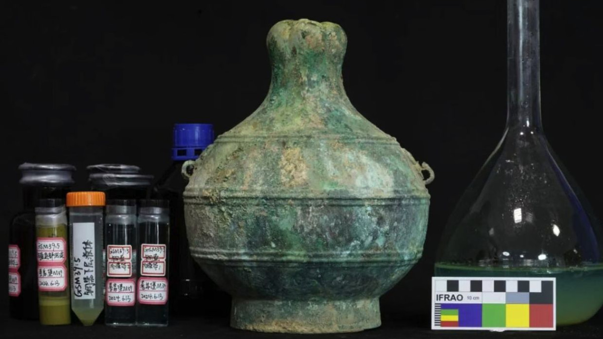 2,300-Year-Old Wine Vessel Discovered Near Great Wall Reveals Ancient Qin Brewing Techniques