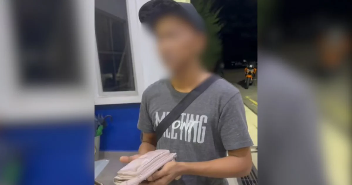 Delivery Rider Arrested Over RM10,000 Theft From Supermarket Wallet
