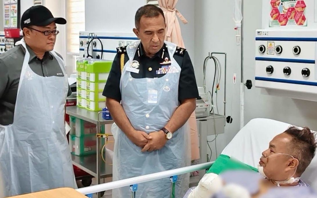 Minister Armizan Extends Support to Injured KPDN Officers in LPG Subsidy Operation