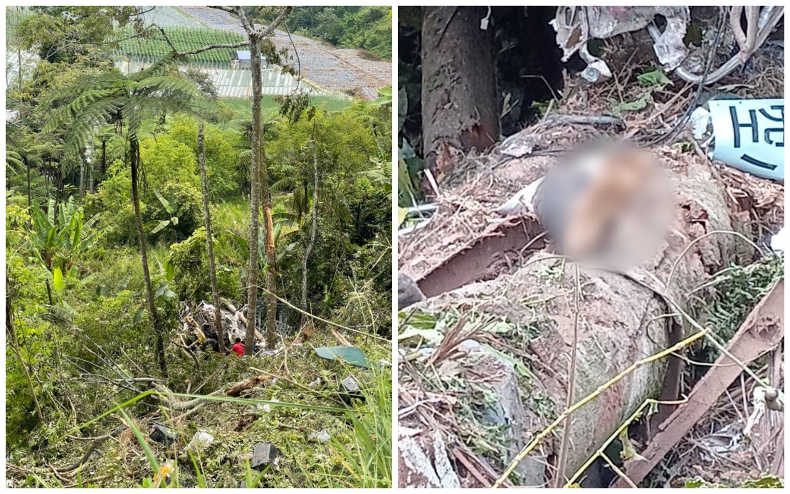 Lorry Driver Dies After Vehicle Plunges Into 150-Foot Ravine Near Pos Blau-Lojing