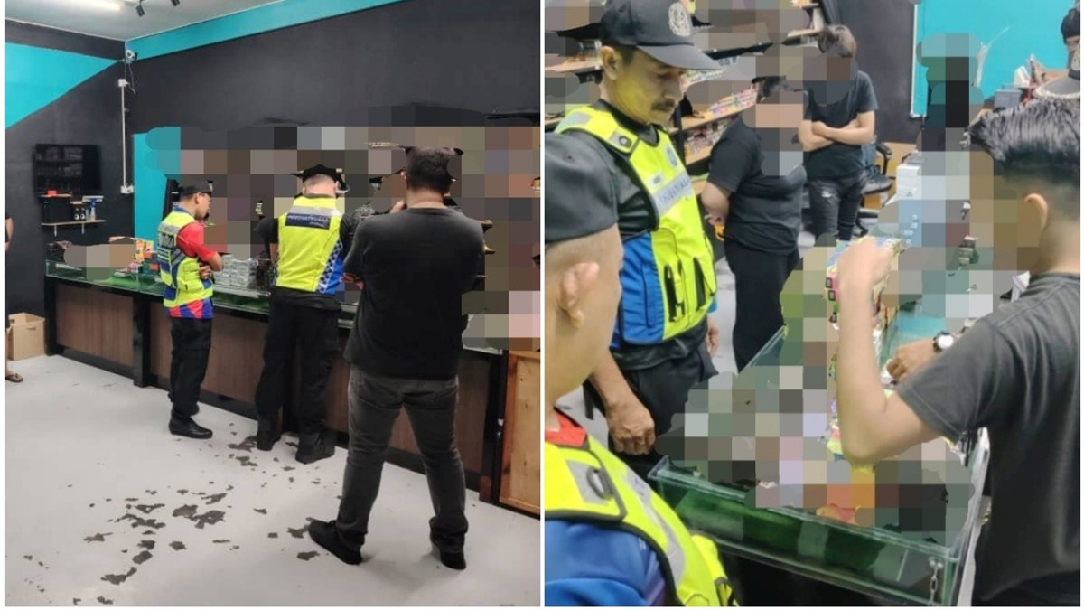 Kangar Council Seizes 400 Vape Liquid Units in Enforcement Drive Against Prohibited Sales