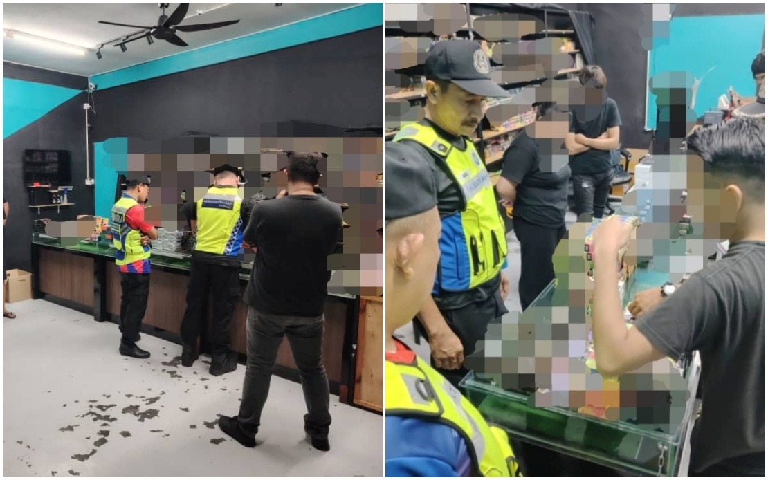 Kangar Council Seizes 400 Vape Liquid Units in Enforcement Drive Against Prohibited Sales