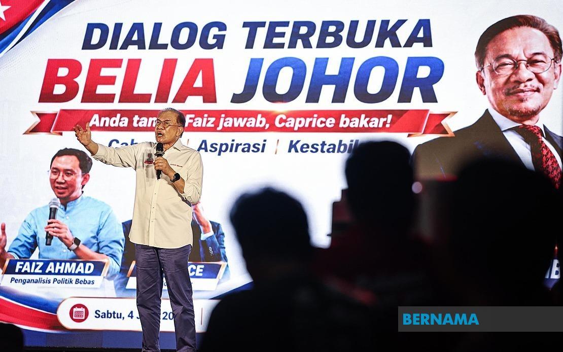 Johor's Growth Must Prioritise Grassroots Communities, Says Anwar