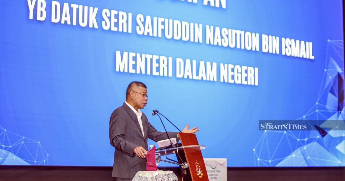 PKR's Saifuddin Rejects Identity-Based Politics, Pledges Merit-Driven Governance