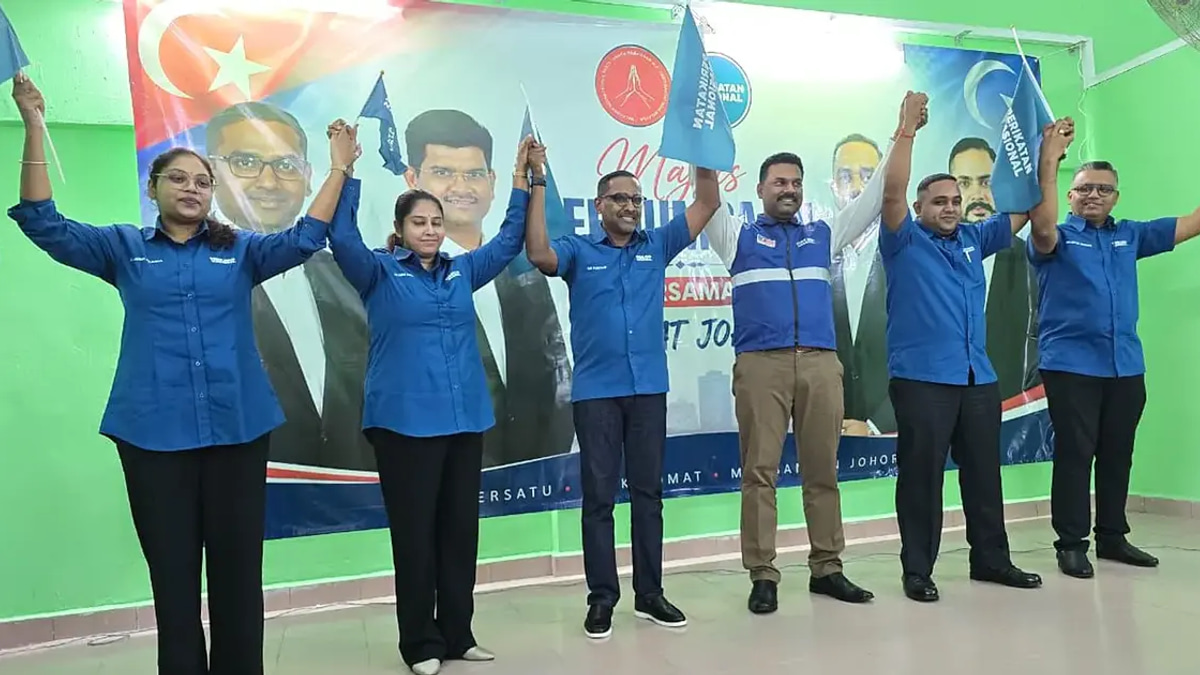 Malaysian Indian Progressive Party makes electoral entry with five Johor constituencies under PN banner