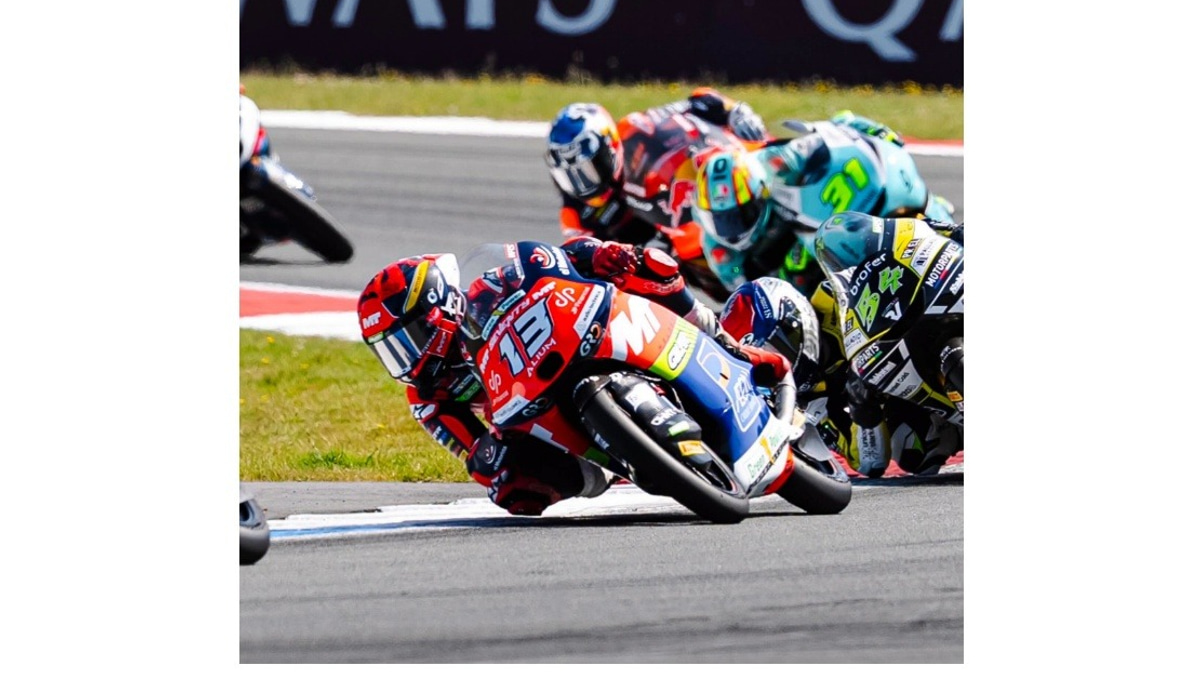 Hakim Danish Claims Seventh at Dutch GP Despite Tyre Struggles