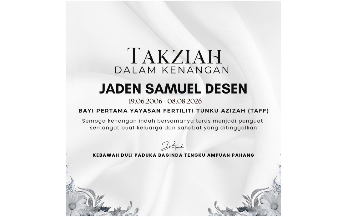 Tunku Azizah Mourns Passing of TAFF's Pioneer IVF Baby