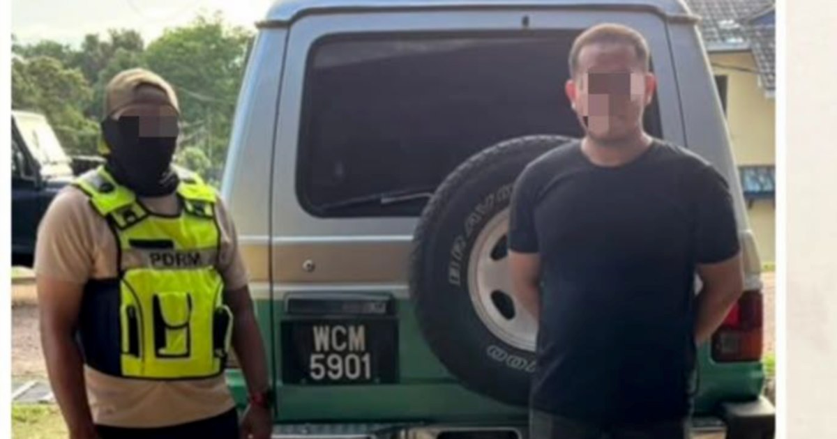 Vehicle operator arrested with RM6,000 worth of smuggled Thai bromeliad plants