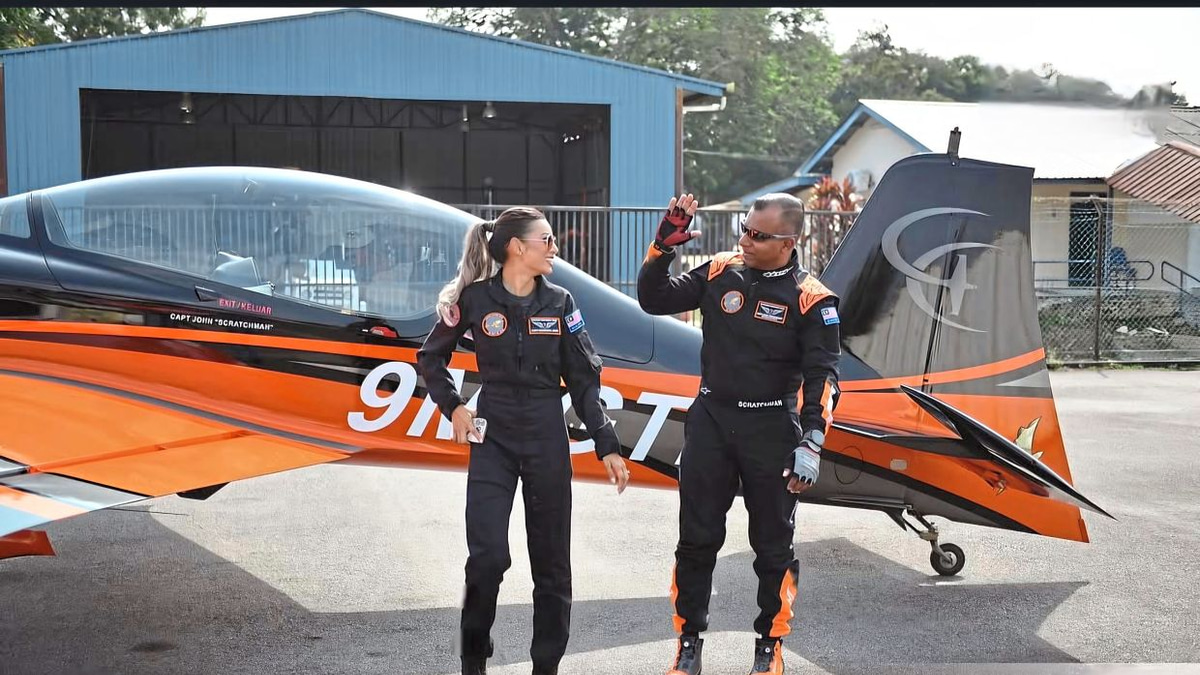 Following Father's Flight Path: How a Malaysian Pilot Inspired Her Daughter to Take to the Skies