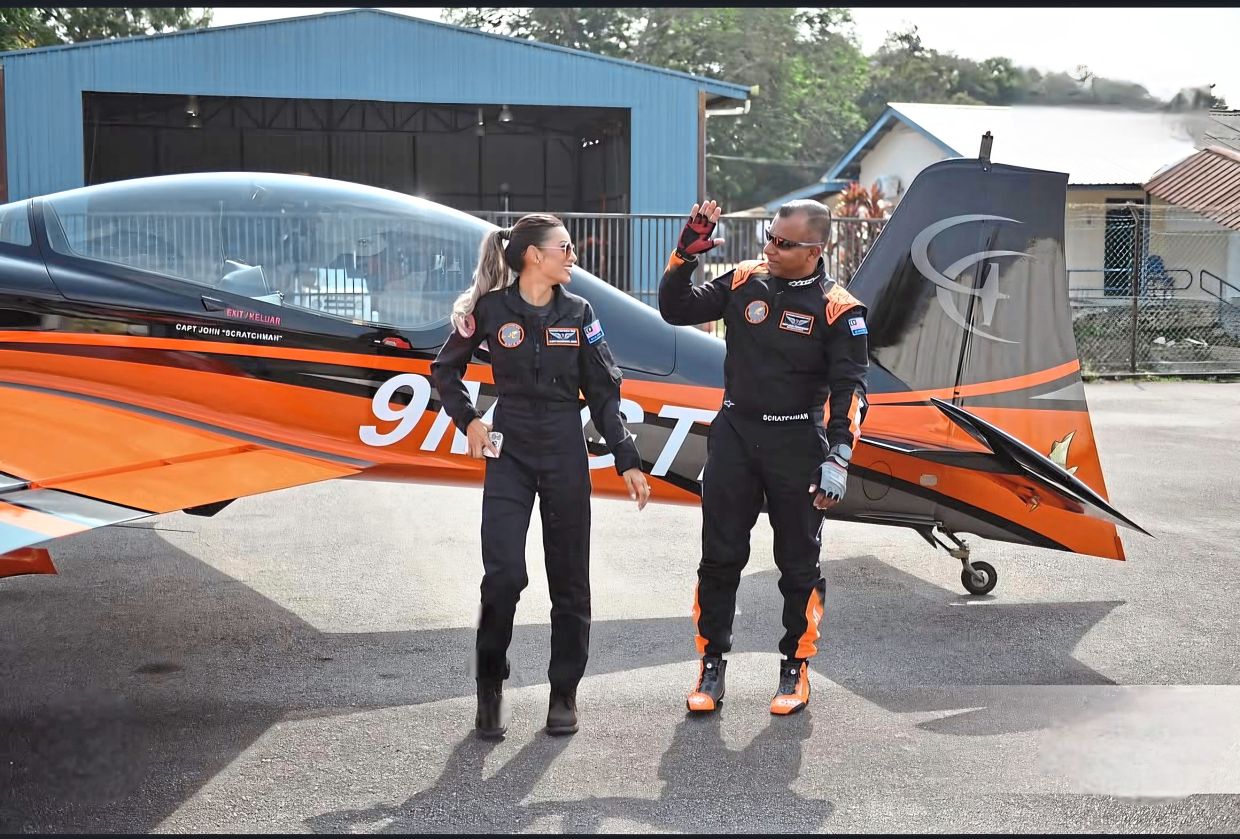 Following Father's Flight Path: How a Malaysian Pilot Inspired Her Daughter to Take to the Skies