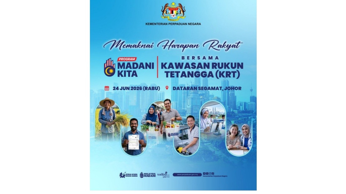 PM Anwar Visits Segamat to Launch MADANI KITA Community Programme