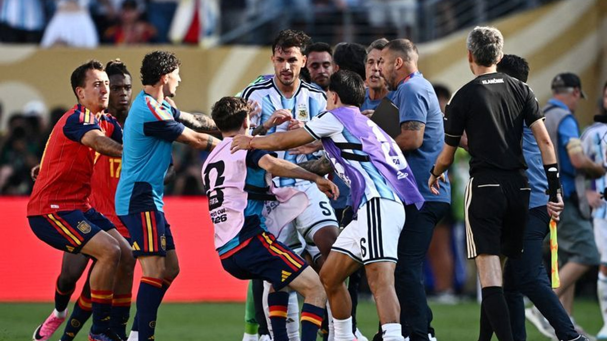 FIFA launches formal probe into World Cup final brawl between Spain and Argentina
