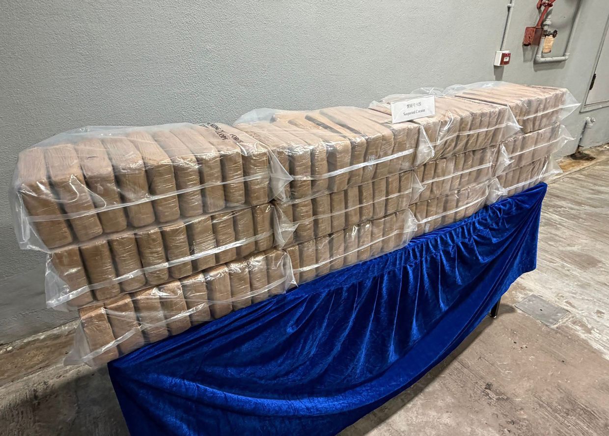 Hong Kong police uncover 361kg cocaine haul across two yacht raids in a week