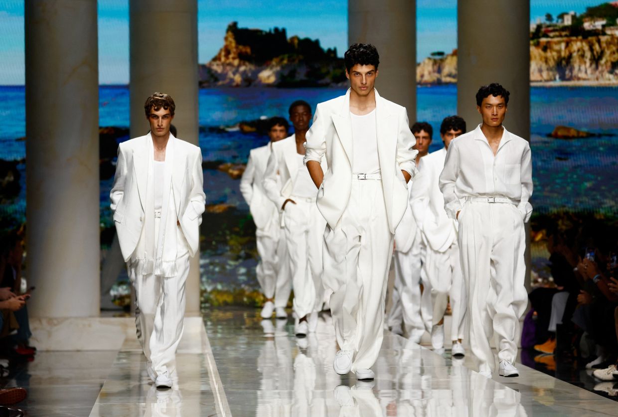 Milan Menswear Pivots to Simplicity and Ventilation for Summer 2027