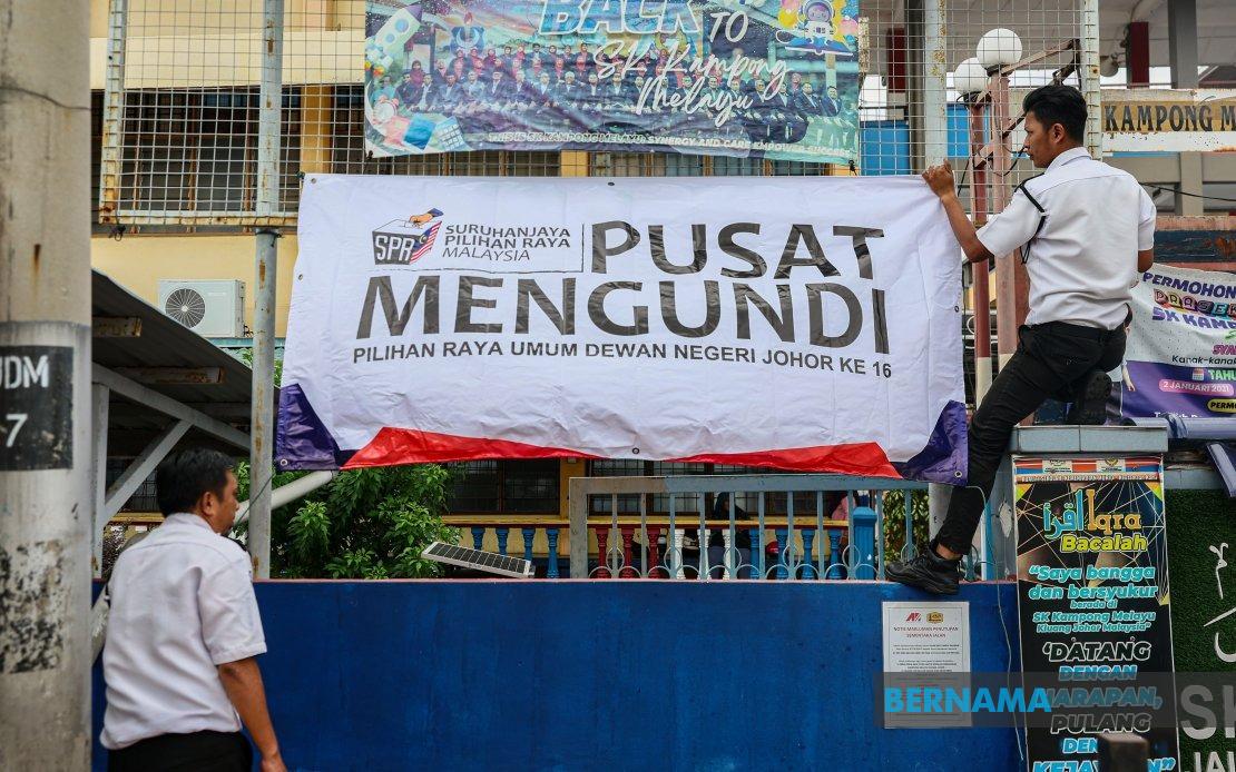 Johor's 2.7 Million Voters Cast Ballots in State Election