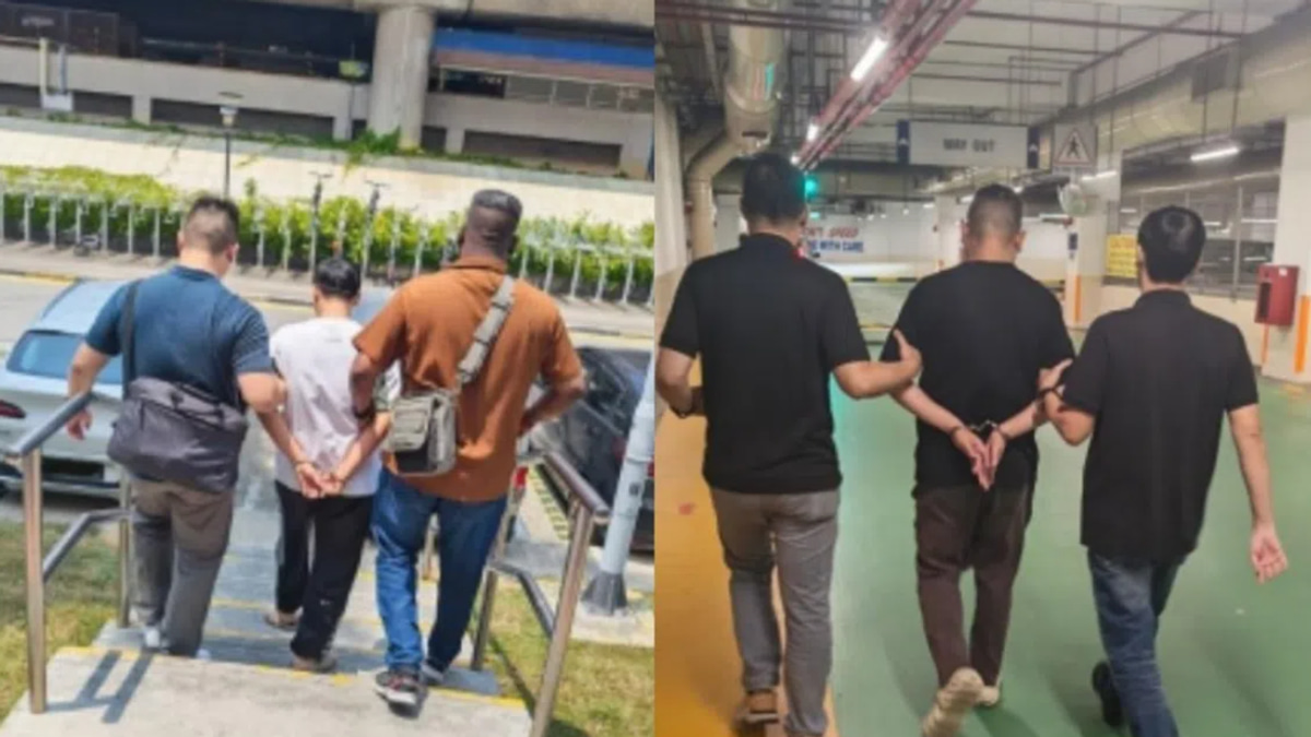 Two Malaysian Phone Shop Workers Arrested in Singapore for Singpass E-wallet Scam Scheme