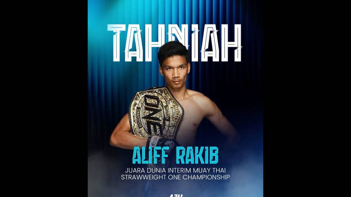 Aliff Rakib's ONE Championship Triumph Inspires New Generation, Says Deputy PM Zahid