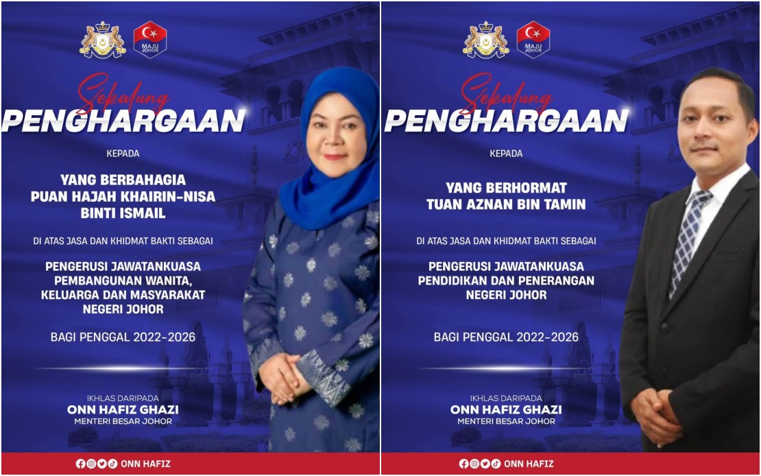 Johor's Cabinet Reshuffle Marks Fresh Chapter as Onn Hafiz Pays Tribute to Outgoing Members