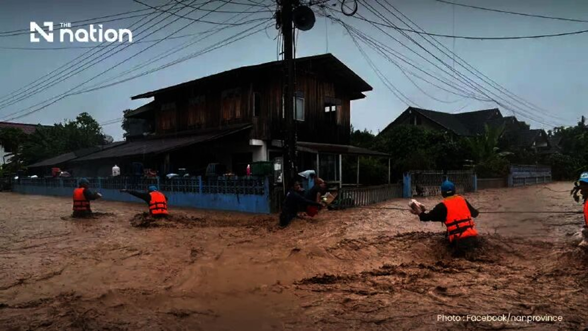 Thailand Declares Disaster Zone in Nan as Northern Flooding Crisis Deepens